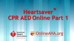 Click this image to watch a short information video on the ONLINE BLS E-LEARNING program designed for Healthcare Providers/Workers
